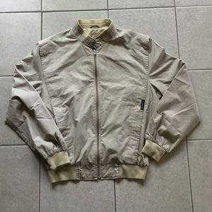 Mens Member’s Only Vintage Tan Jacket